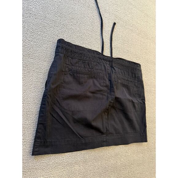 James‎ Perse Womens Size 28 Black Cargo Mini Skirt Drawstring Waist - Picture 10 of 10